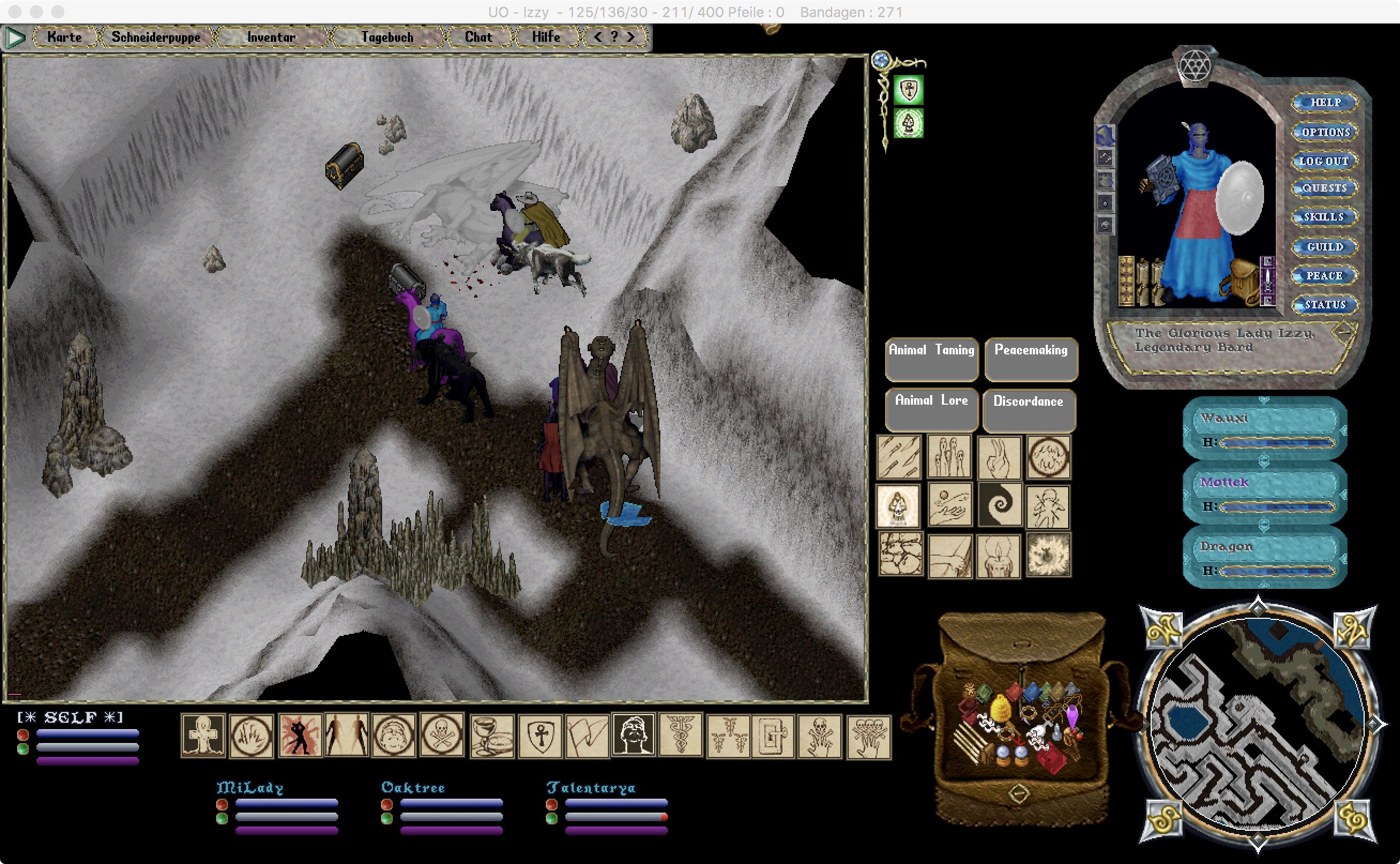 IceDungeon White Wyrm Spot Vetus Mundus ein Ultima Online Freeshard